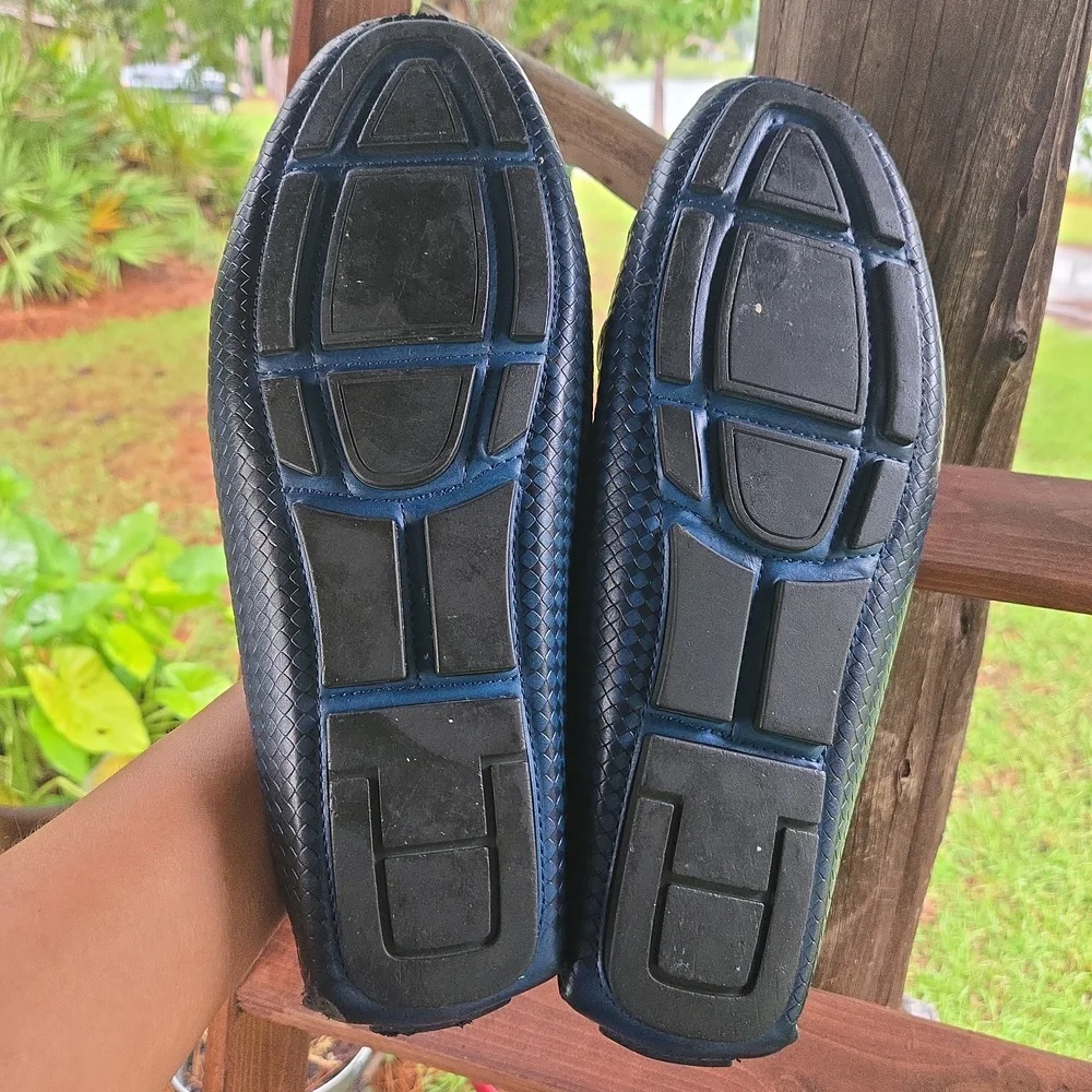 AC Casuals Turquoise Vegan Driving Loafer Size 13